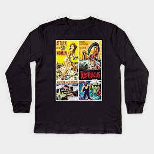 Sci-Fi Poster Collection #9 Kids Long Sleeve T-Shirt